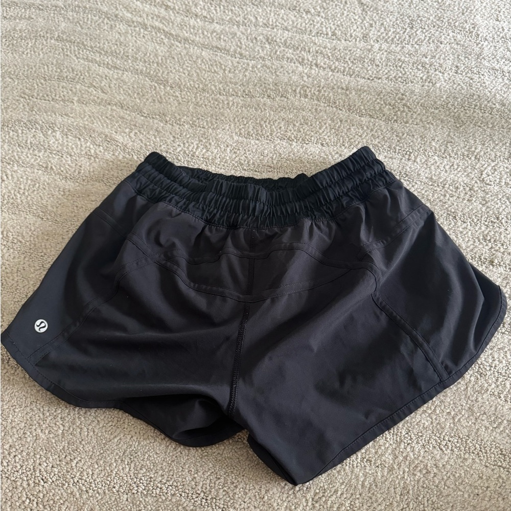 Lululemon Track That Mid rise Shorts in Black